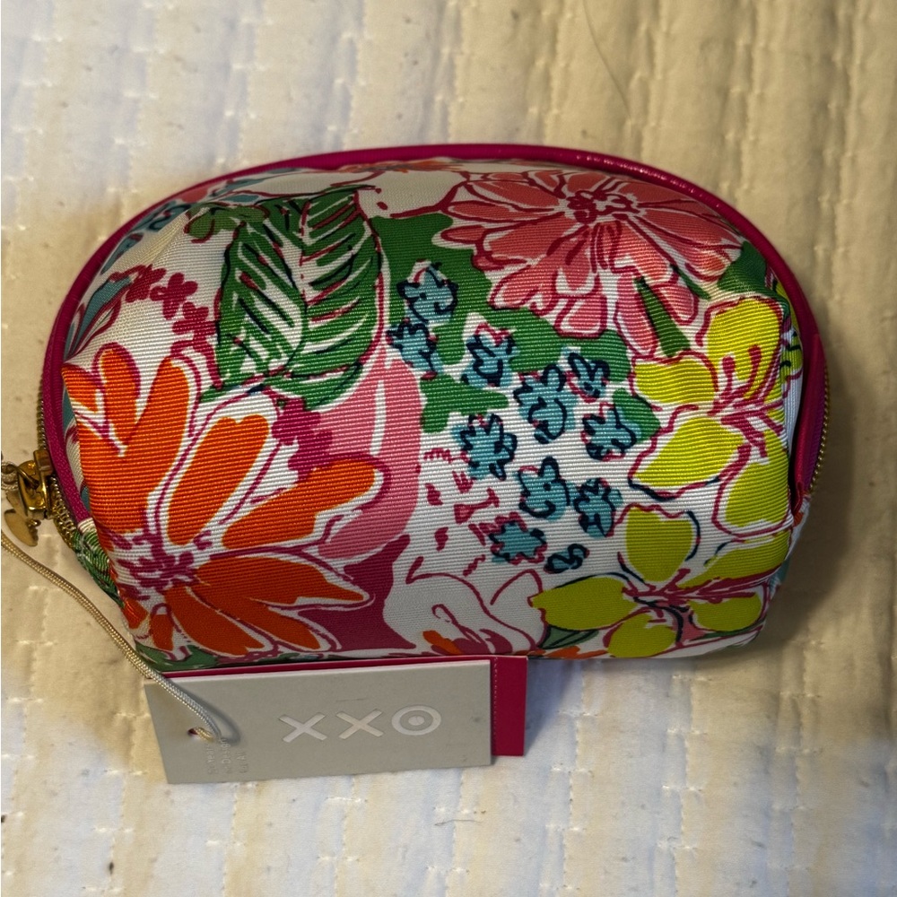 Lilly Pulitzer for Target Floral Cosmetic Bag - Pink, Green, Yellow
